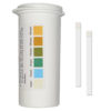 Restaurant Chlorine Sanitizer Plastic Test Strips, <span class="bldppm">0-300 ppm</span> [Moisture Wicking Vial of 100 Strips]
