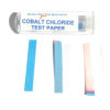 Cobalt Chloride Moisture and Humidity Detection Test Paper [Vial of 100 Strips]