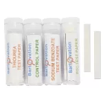 Super Taster Test Genetics Lab Kit Classroom Pack Instructions, Phenylthiourea (PTC), Sodium Benzoate, Thiourea and Control [Each Vial Includes 100 Paper Strips]