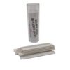 Lead Acetate Test Paper strips in front of packaging