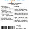Very High Level Hydrogen Peroxide H2O2 Test Strips, <span class="bldppm">2-10%</span>, Time Based Test [Vial of 50 Strips] - Image 5