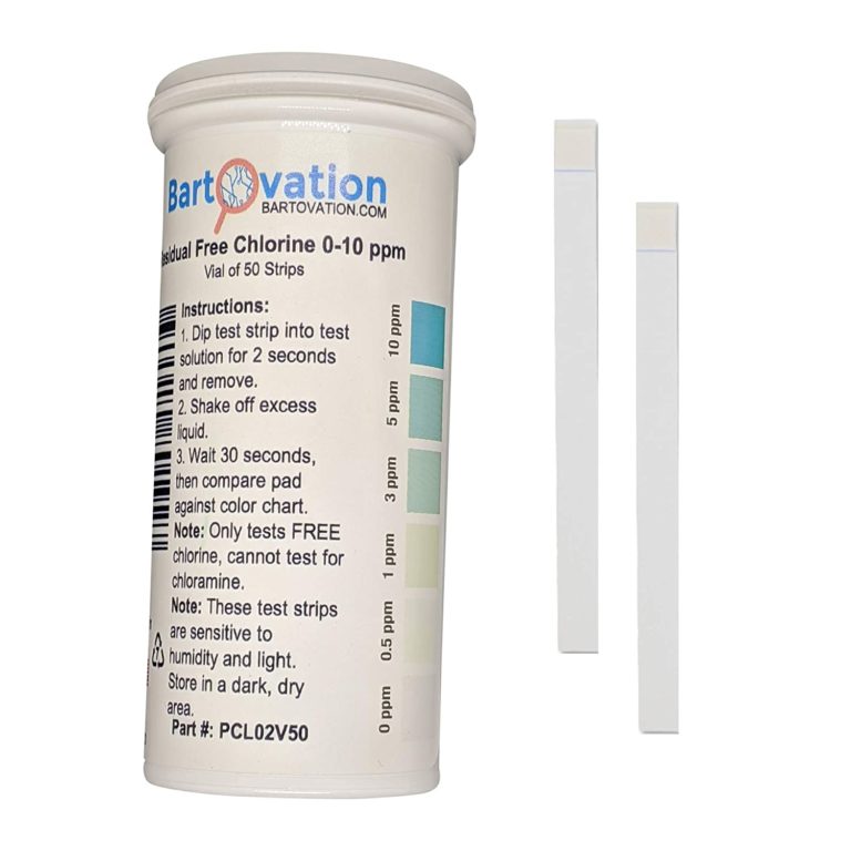Chlorine Test Strips | Bartovation