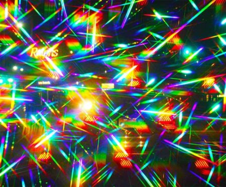 Diffraction Grating Sheet, Double Axis, 13,500 Lines / Inch - Image 4