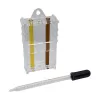 Fryer Oil Visual Test Kit with Dropper & Two Tubes (14-17 & 25 TPM) for Monitoring Shortening Quality - Image 3