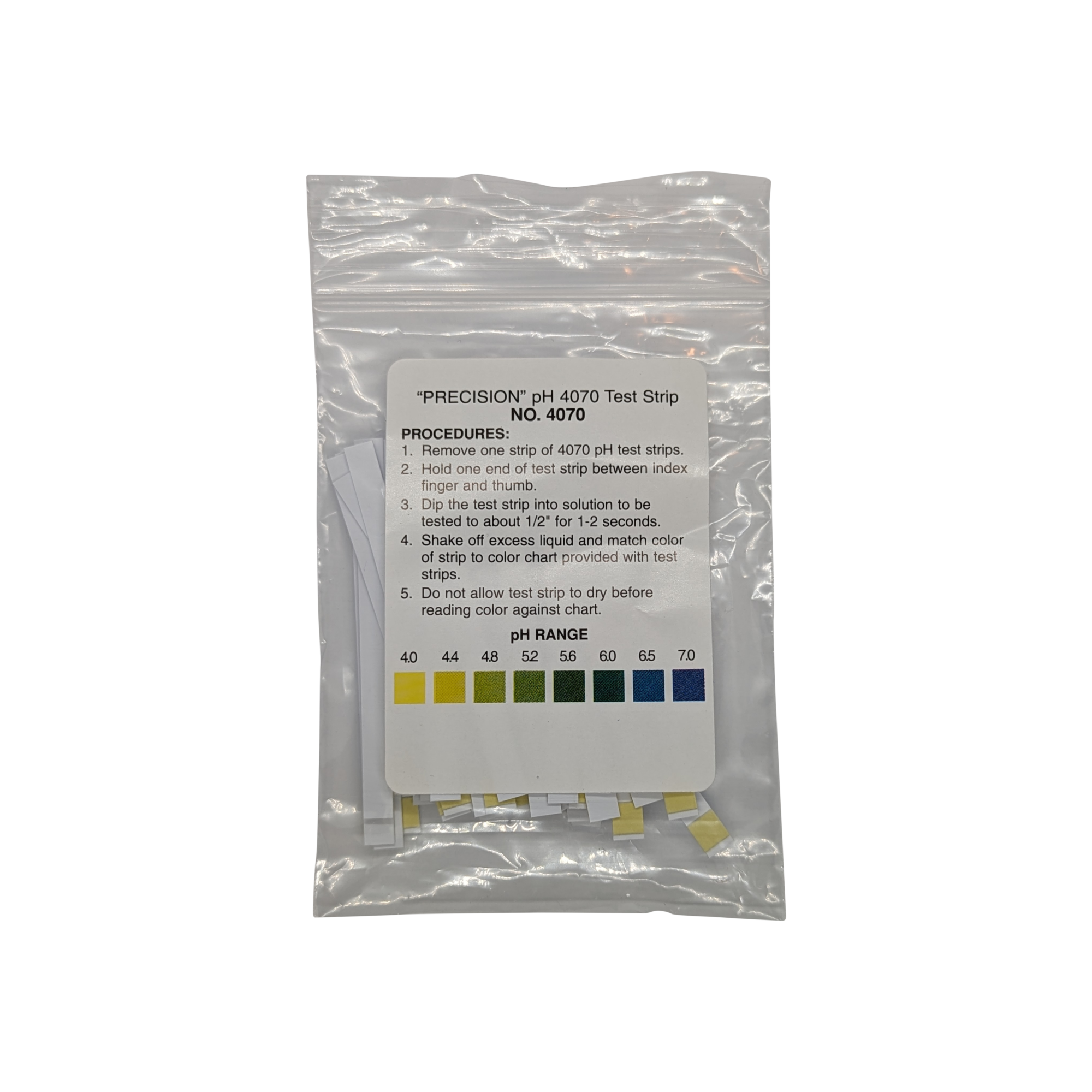 pH 47 Test Strips [Bag of 50 Strips] Bartovation